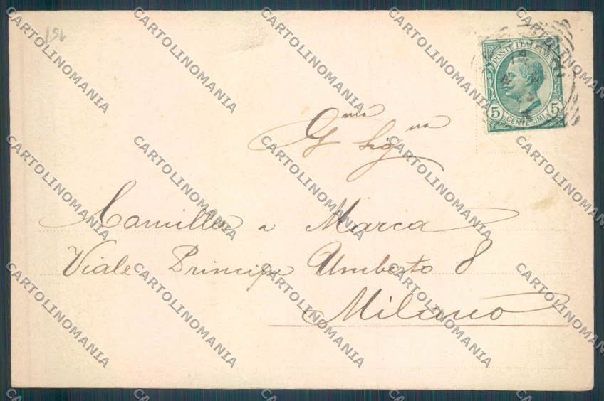 Sassari Costumi Sardi Sedini cartolina ZG0694 – retro