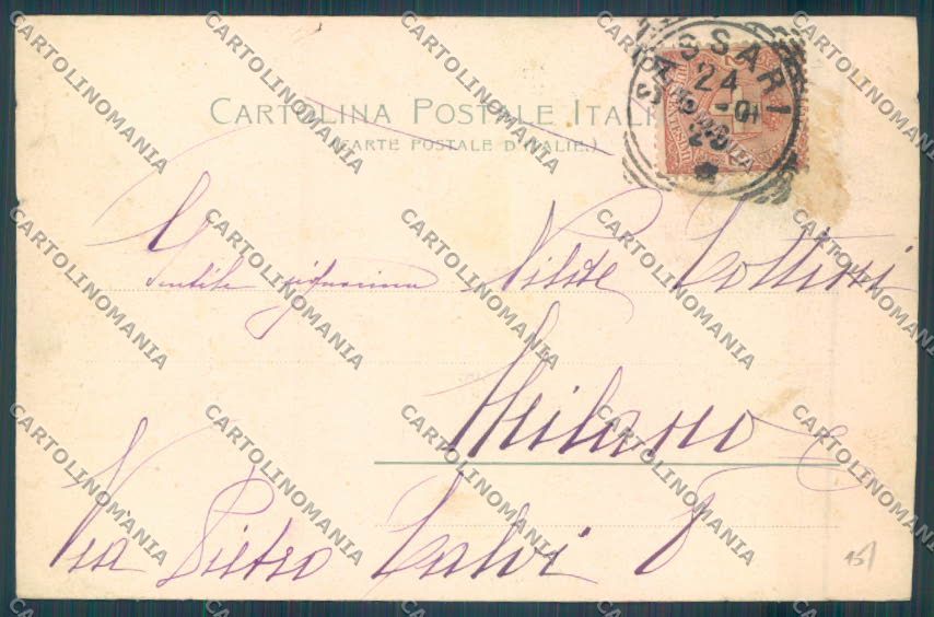 Cagliari Costumi Sardi Quartu Sant'Elena cartolina ZG0695 – retro
