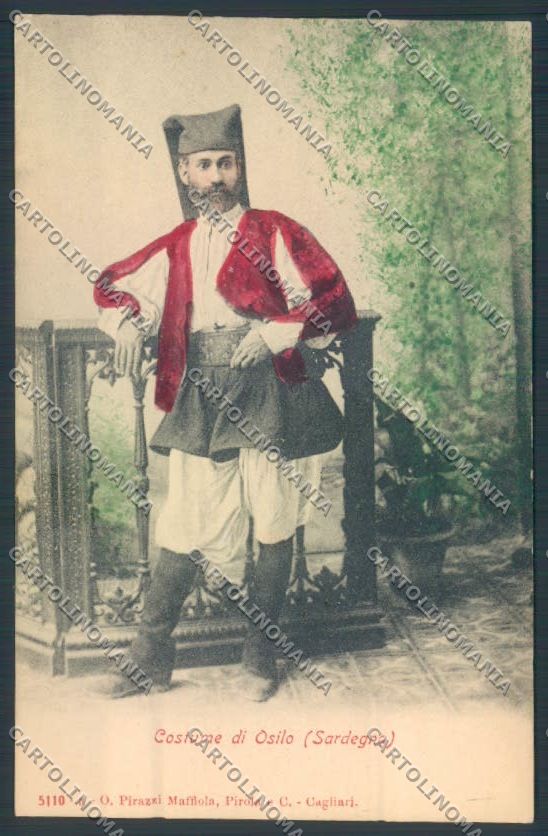 Sassari Costumi Sardi Osilo cartolina ZG0707 – fronte