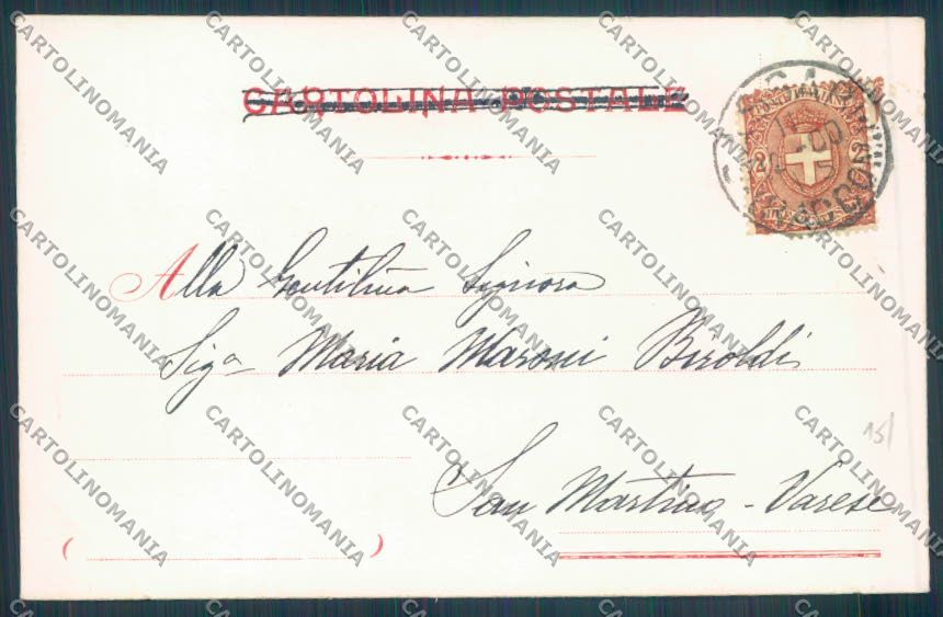 Nuoro Costumi Sardi Fonni cartolina ZG0738 – retro