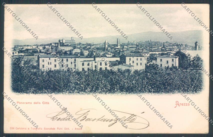 Arezzo città cartolina ZG0815 – fronte