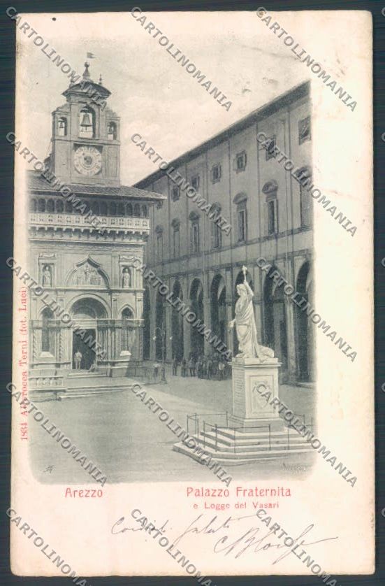Arezzo città Alterocca cartolina ZG0820 – fronte