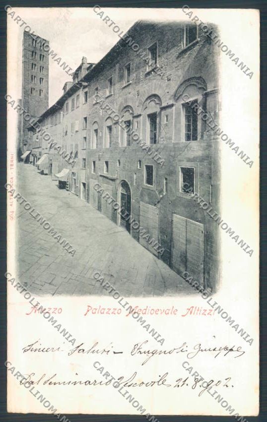 Arezzo città Alterocca cartolina ZG0821 – fronte