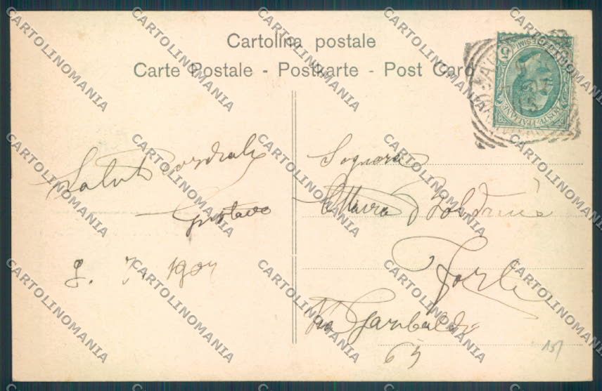 Arezzo città Alterocca cartolina ZG0834 – retro