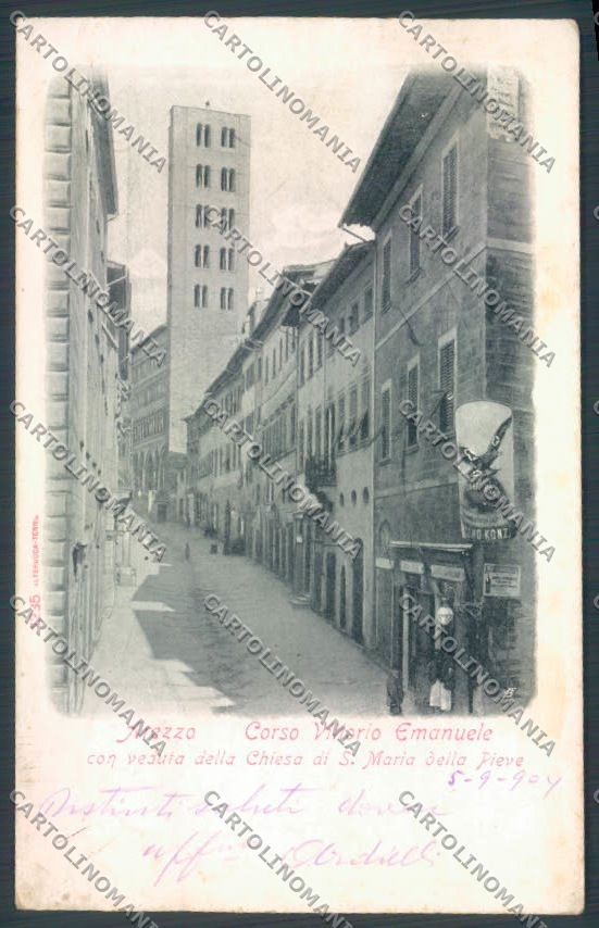 Arezzo città Alterocca cartolina ZG0836 – fronte