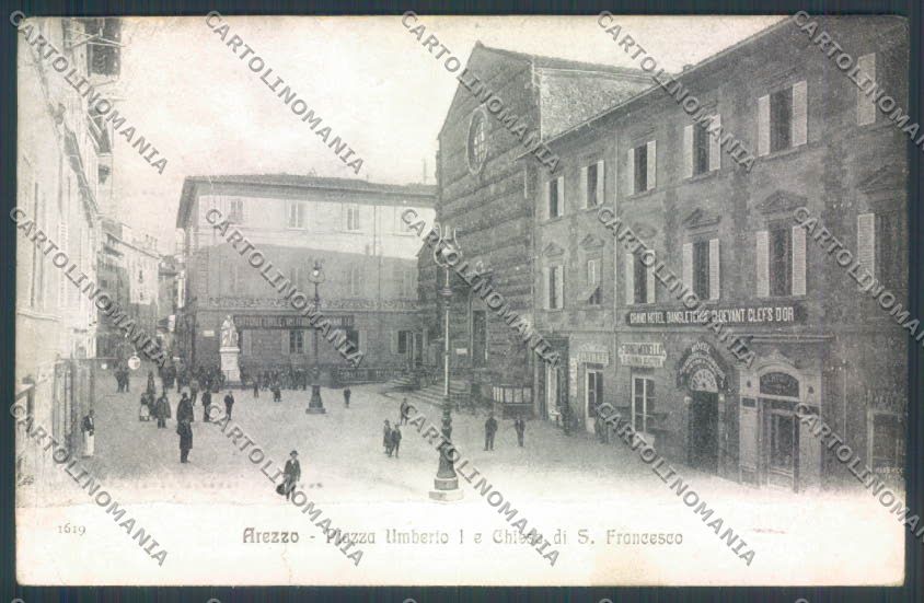 Arezzo città ABRASA cartolina ZG0840 – fronte