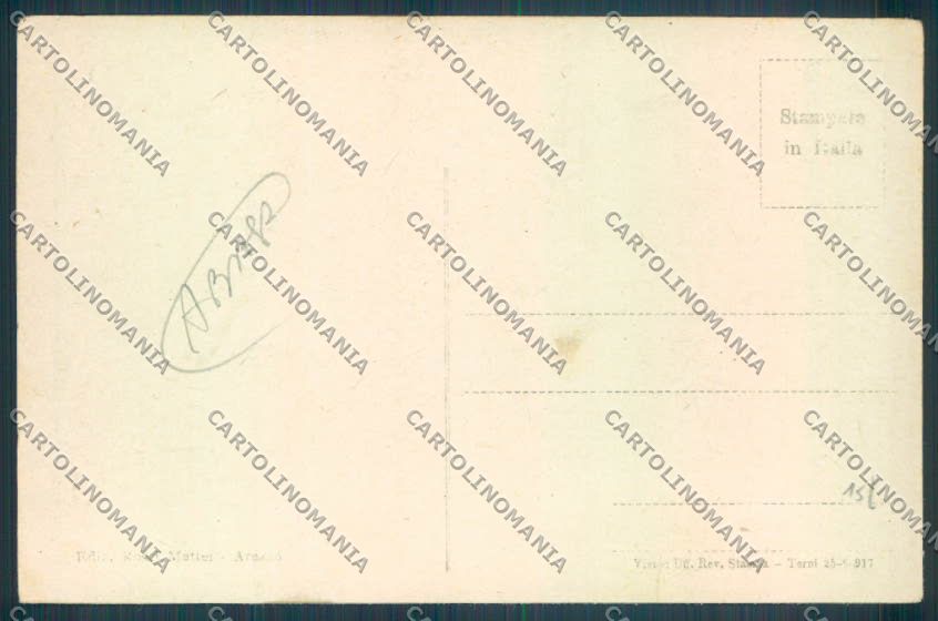 Arezzo città ABRASA cartolina ZG0840 – retro