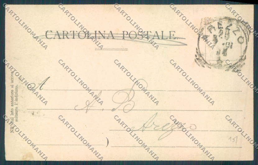 Arezzo città Scuole cartolina ZG0846 – retro