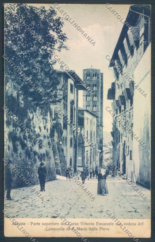 Arezzo città STRAPPINO cartolina ZG0861 – fronte