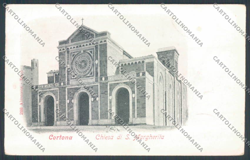 Arezzo Cortona cartolina ZG0883 – fronte