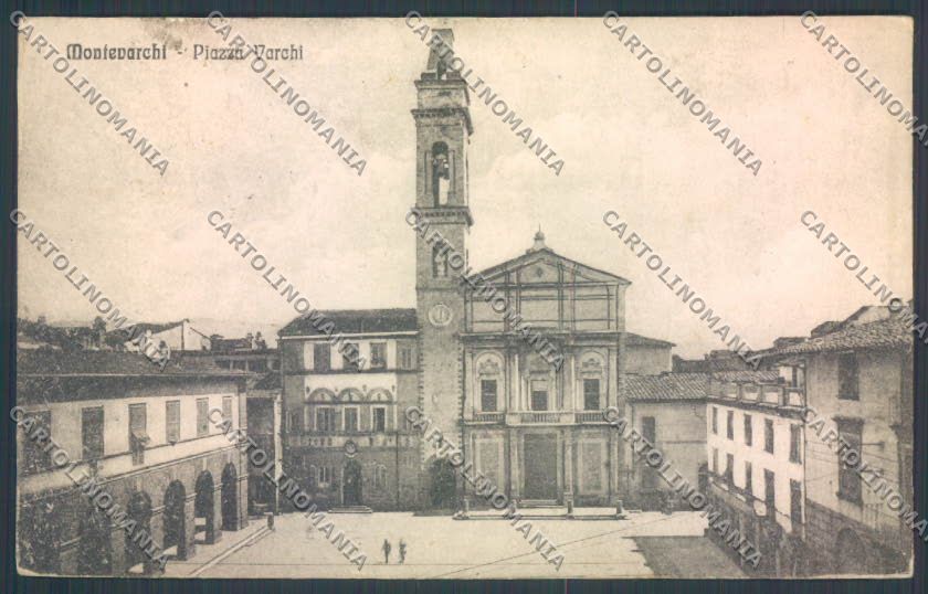 Arezzo Montevarchi cartolina ZG0916 – fronte