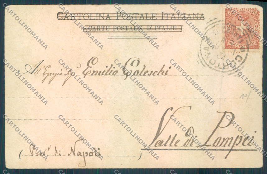 Arezzo Bibbiena cartolina ZG0919 – retro