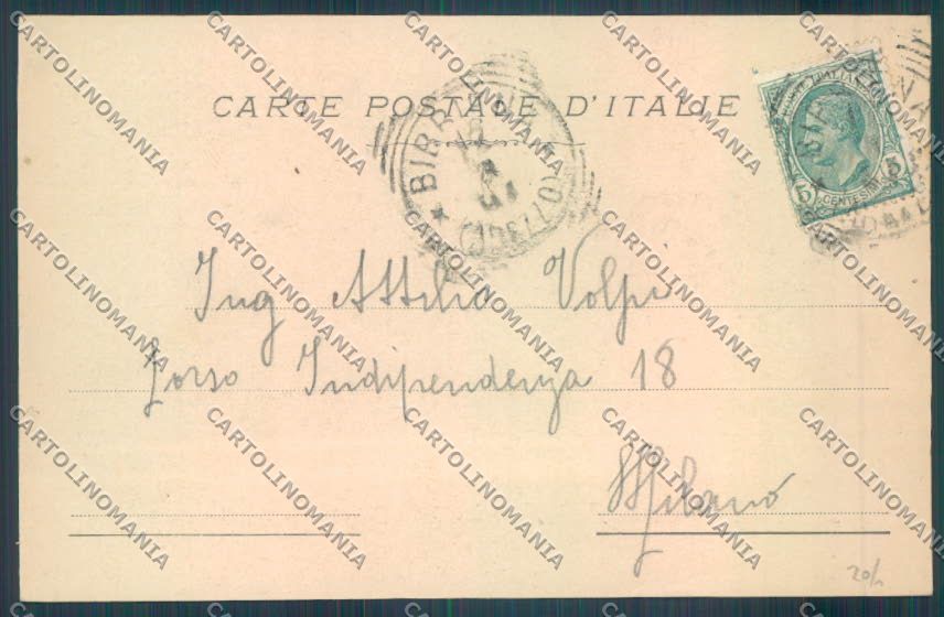 Arezzo Bibbiena Alterocca cartolina ZG0930 – retro