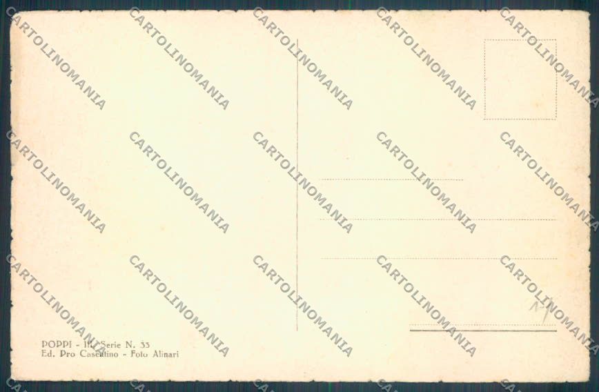 Arezzo Poppi cartolina ZG0936 – retro