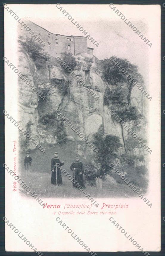 Arezzo La Verna Alterocca cartolina ZG0949 – fronte