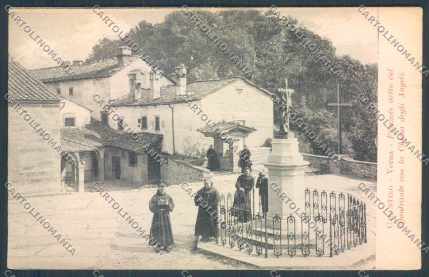 Arezzo Verna cartolina ZG0956 – fronte