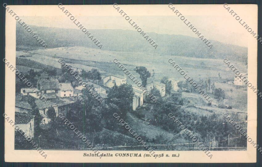 Firenze La Consuma PIEGHINE STRAPPO cartolina ZG0959 – fronte