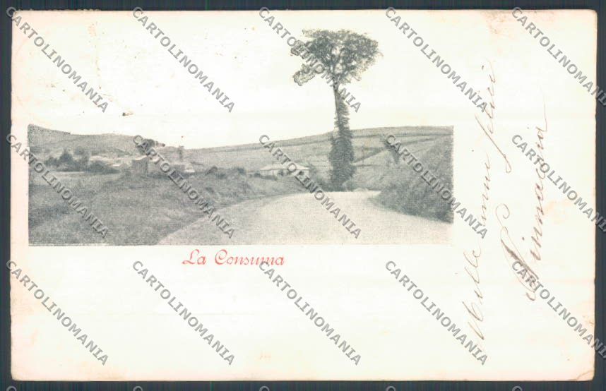 Firenze La Consuma cartolina ZG0962 – fronte