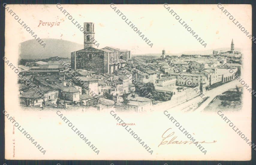 Perugia città cartolina ZG0969 – fronte