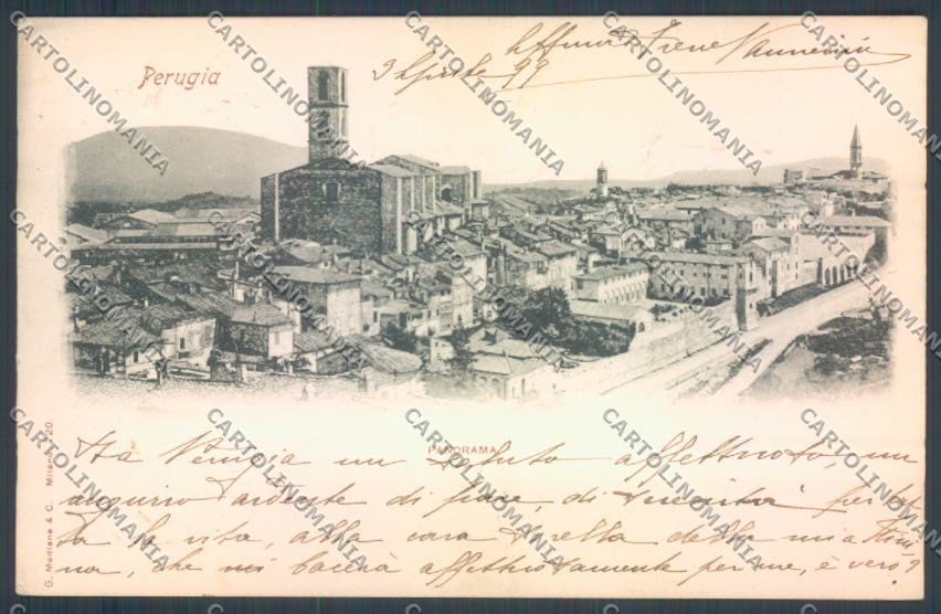 Perugia città cartolina ZG0974 – fronte