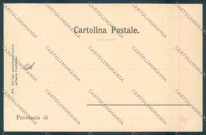 Perugia città Palazzo Prefettura cartolina ZG0983 – retro