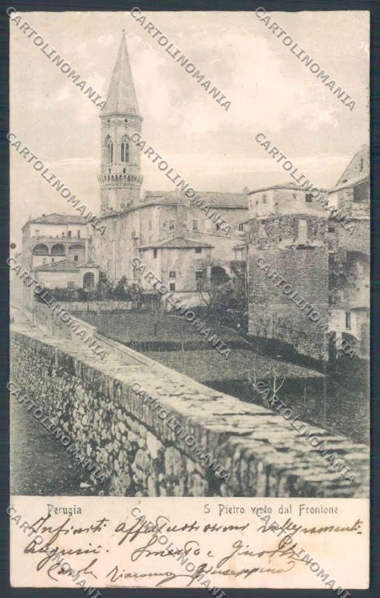 Perugia città PIEGHINE STRAPPINO cartolina ZG0985 – fronte