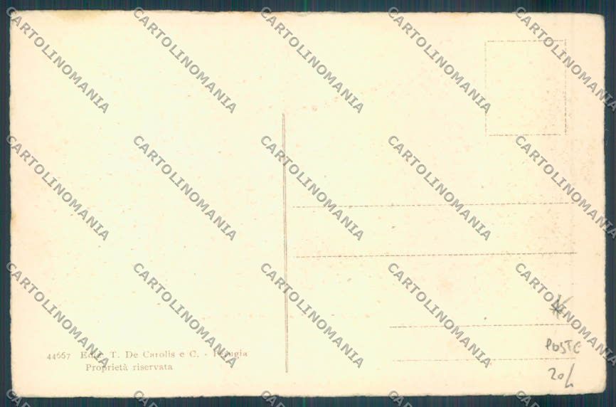 Perugia città Poste cartolina ZG0988 – retro