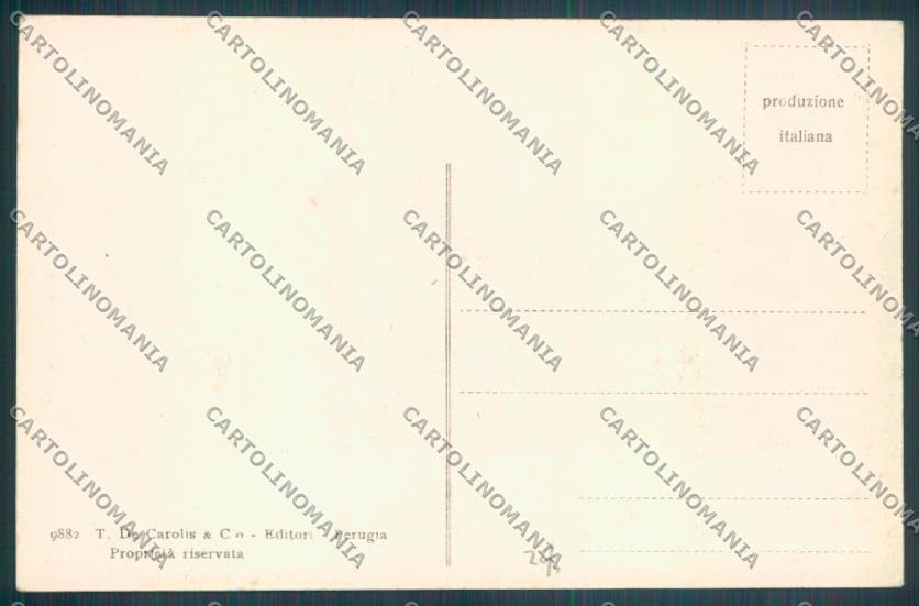 Perugia città Arco Mandorla cartolina ZG0996 – retro