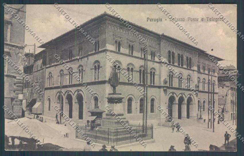 Perugia città Poste cartolina ZG0998 – fronte