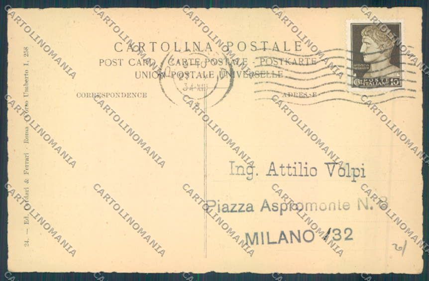 Perugia città cartolina ZG1019 – retro