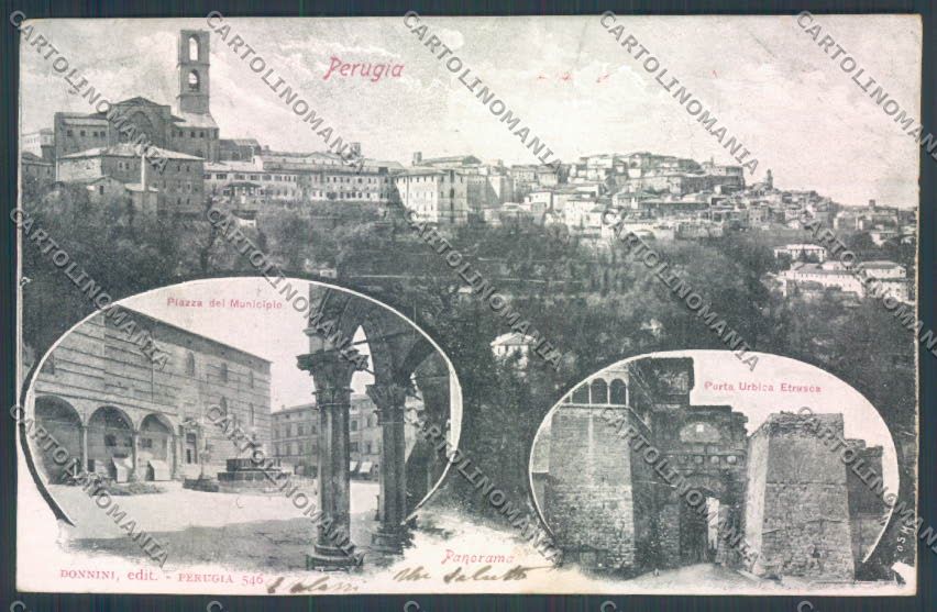 Perugia città cartolina ZG1032 – fronte