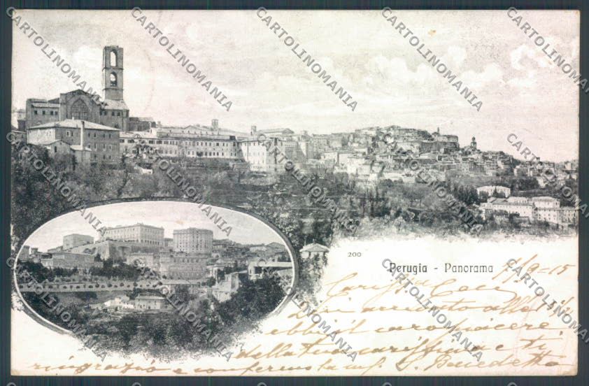 Perugia città cartolina ZG1033 – fronte