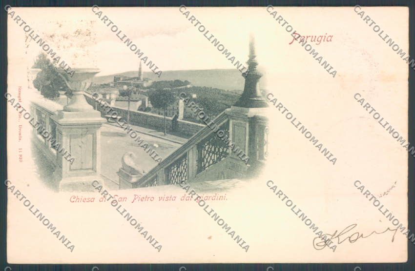 Perugia città cartolina ZG1036 – fronte