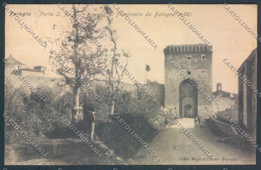 Perugia città cartolina ZG1042 – fronte