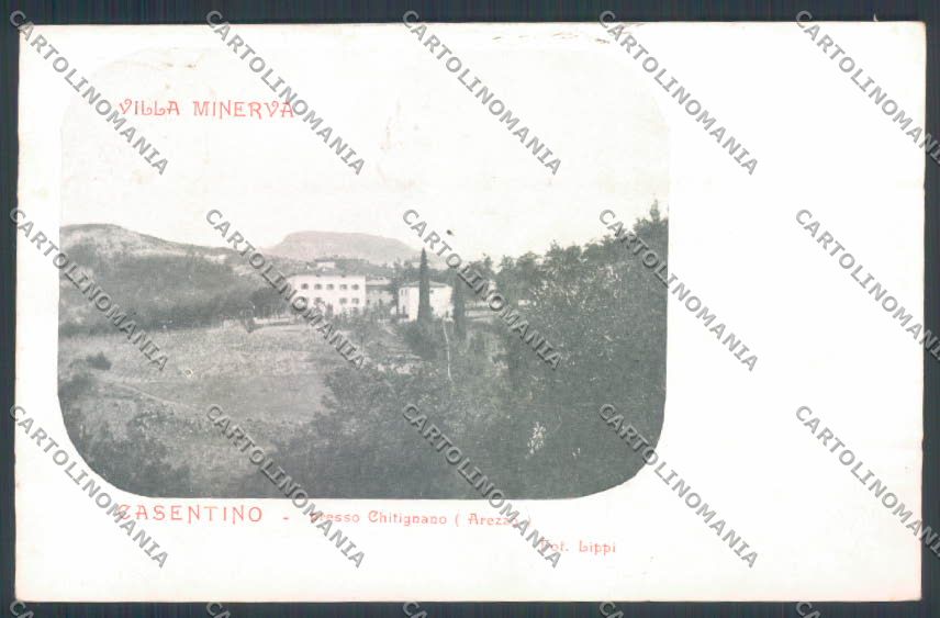Arezzo Chitignano cartolina ZG1053 – fronte