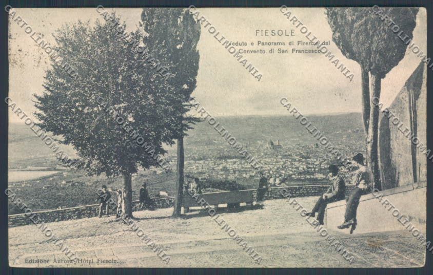 Firenze Fiesole ABRASA cartolina ZG1063 – fronte