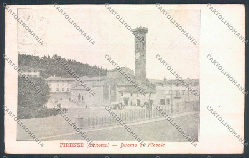 Firenze Fiesole cartolina ZG1066 – fronte