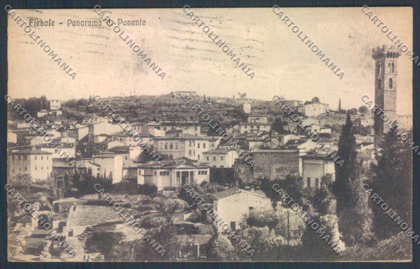 Firenze Fiesole cartolina ZG1075 – fronte