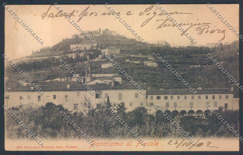Firenze Fiesole cartolina ZG1076 – fronte