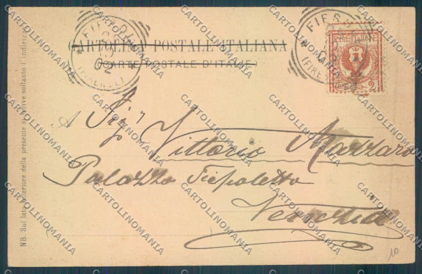 Firenze Fiesole cartolina ZG1076 – retro