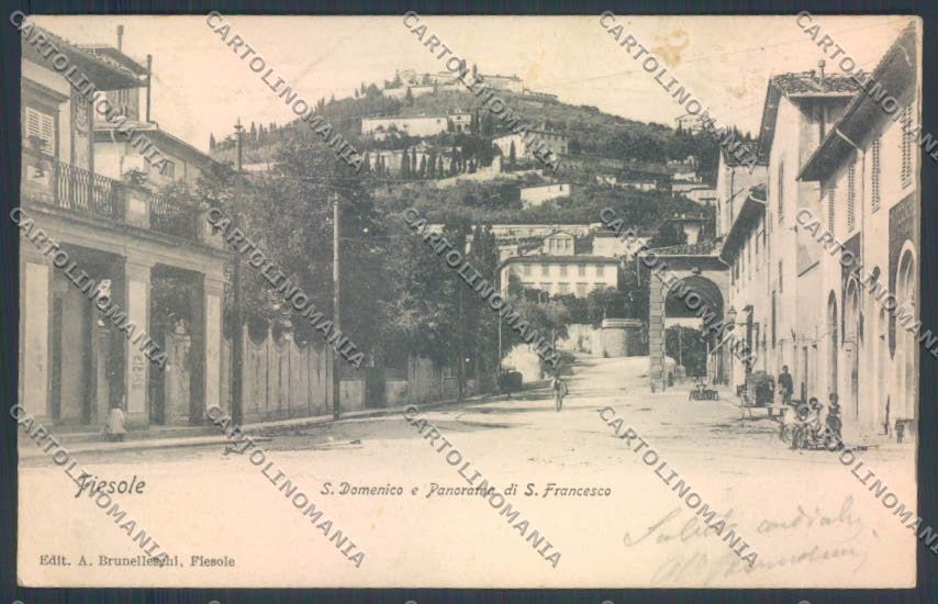 Firenze Fiesole cartolina ZG1077 – fronte