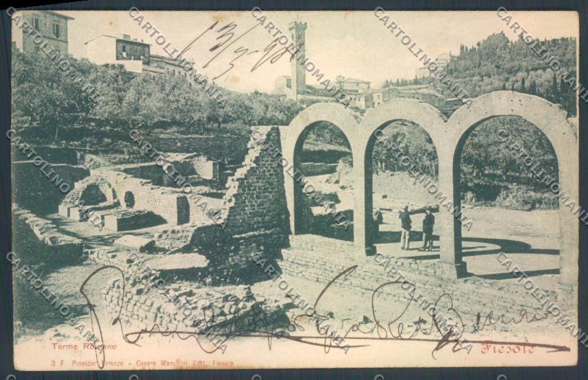 Firenze Fiesole cartolina ZG1078 – fronte