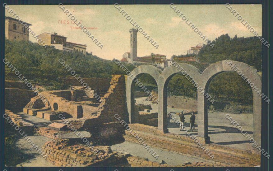 Firenze Fiesole Terme Romane cartolina ZG1089 – fronte