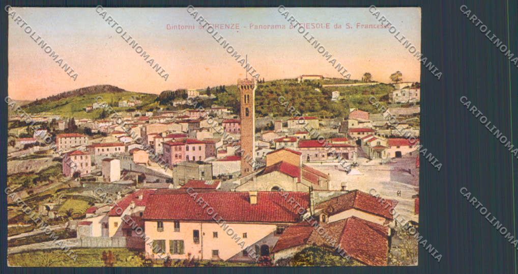 Firenze Fiesole cartolina ZG1090 – fronte