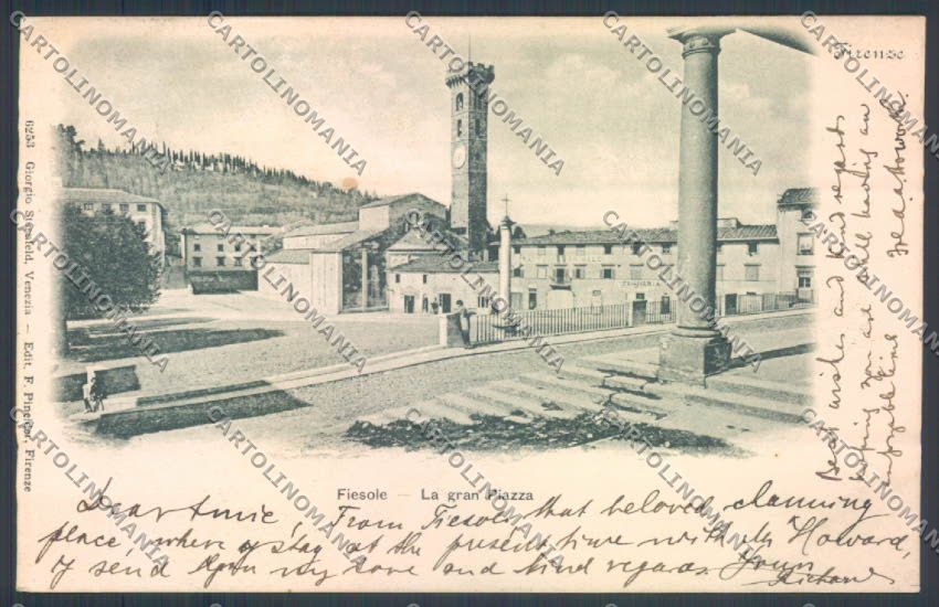 Firenze Fiesole cartolina ZG1102 – fronte