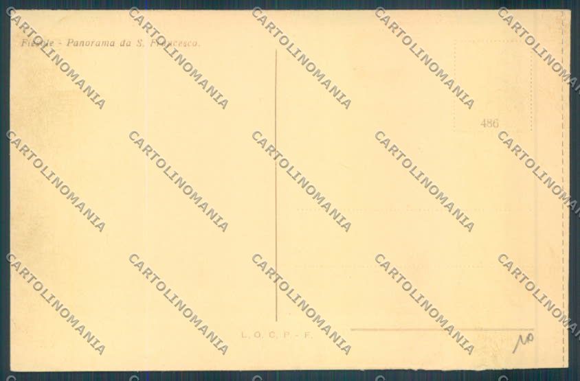 Firenze Fiesole cartolina ZG1106 – retro