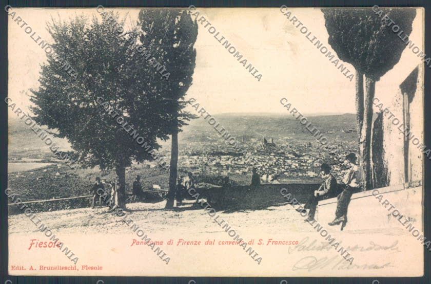 Firenze Fiesole cartolina ZG1109 – fronte
