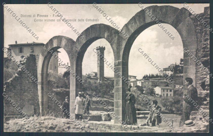 Firenze Fiesole Terme cartolina ZG1119 – fronte