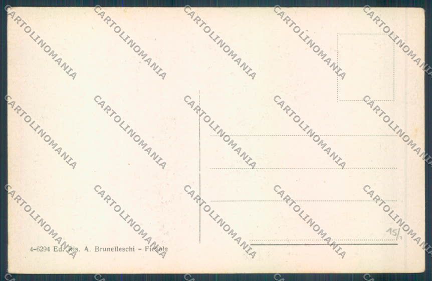 Firenze Fiesole cartolina ZG1121 – retro