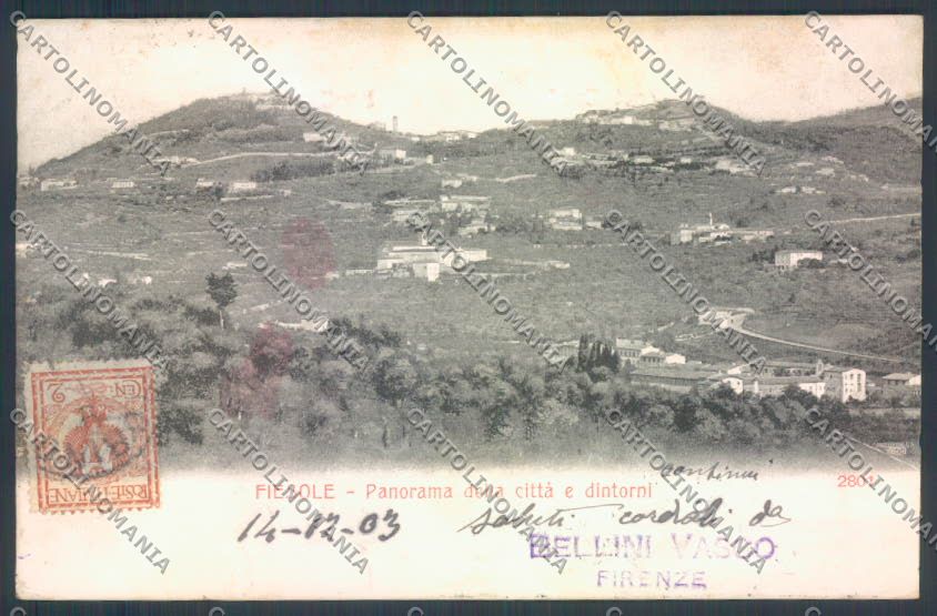Firenze Fiesole cartolina ZG1129 – fronte